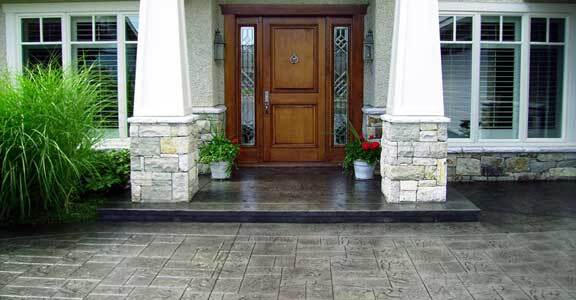 Stamped Concrete Overlay Stamped Concrete Overlay